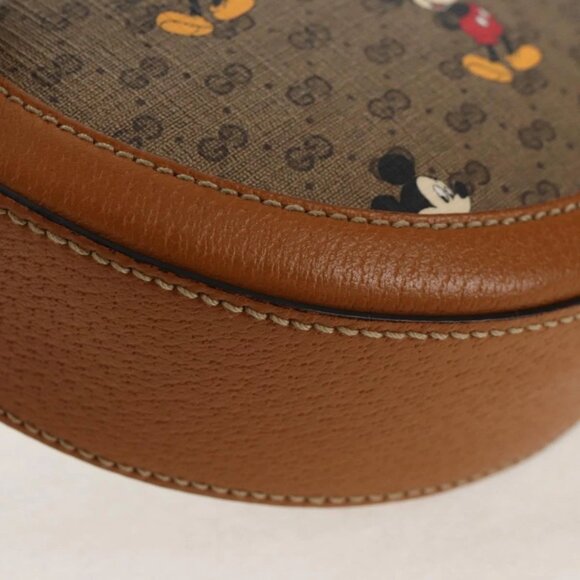 GUCCI Micro GG Supreme Disney Collaboration Bag PVC Beige 603938 Auth 146131M - Picture 5 of 16